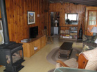 Pigeon lake cottage interior Main Room